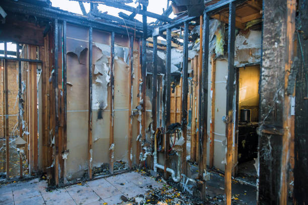 Professional Soot Cleanup technician working in Warsaw, KY